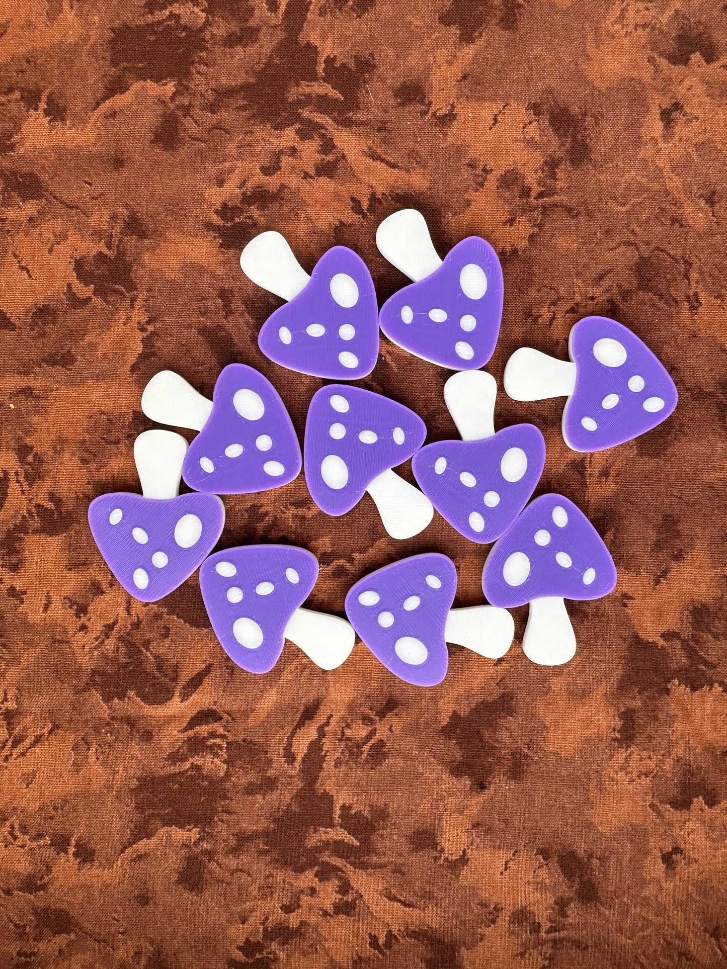 Toadstool Counting Tokens Set of 10