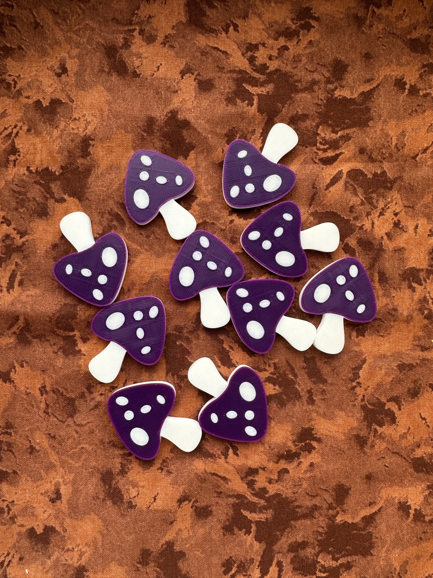 Toadstool Counting Tokens Set of 10