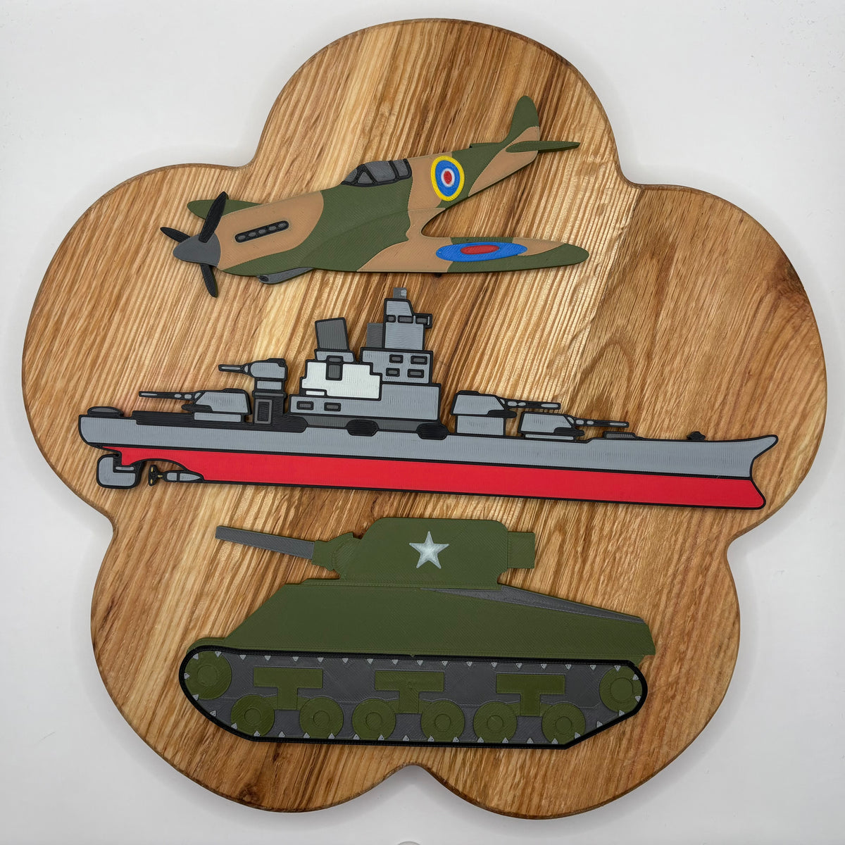 WWII Vehicle Play Set