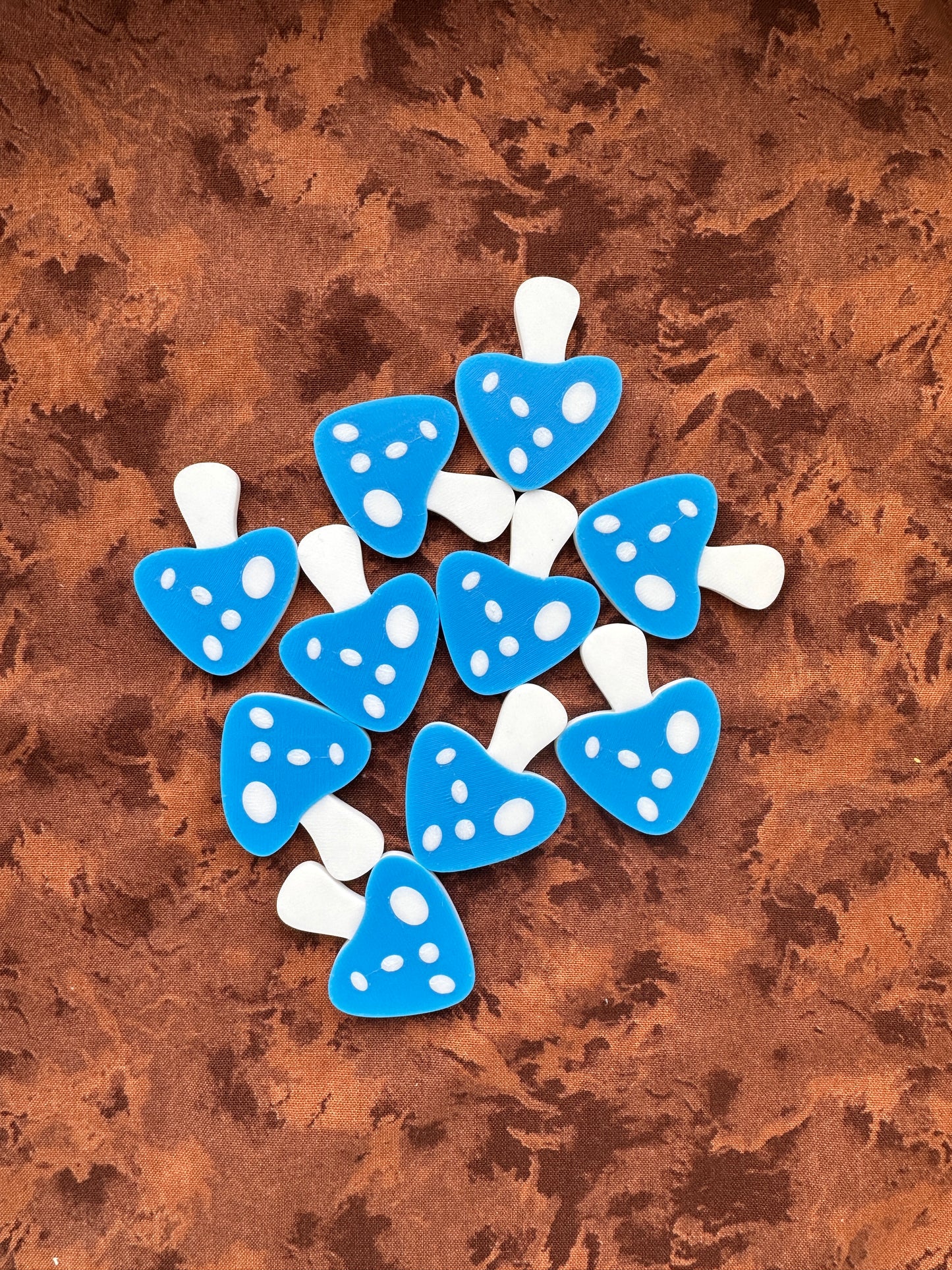 Toadstool Counting Tokens Set of 10