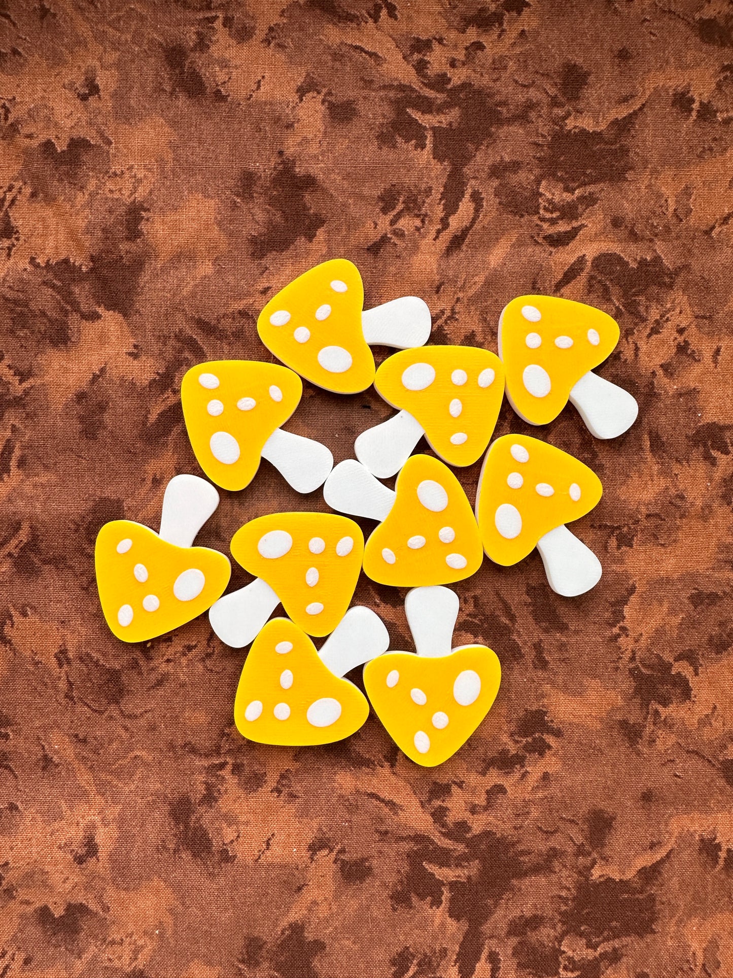 Toadstool Counting Tokens Set of 10