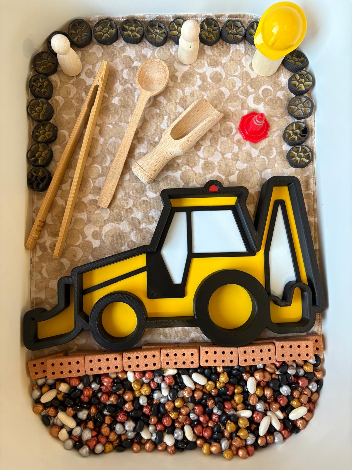 Digger Sensory Tray Large