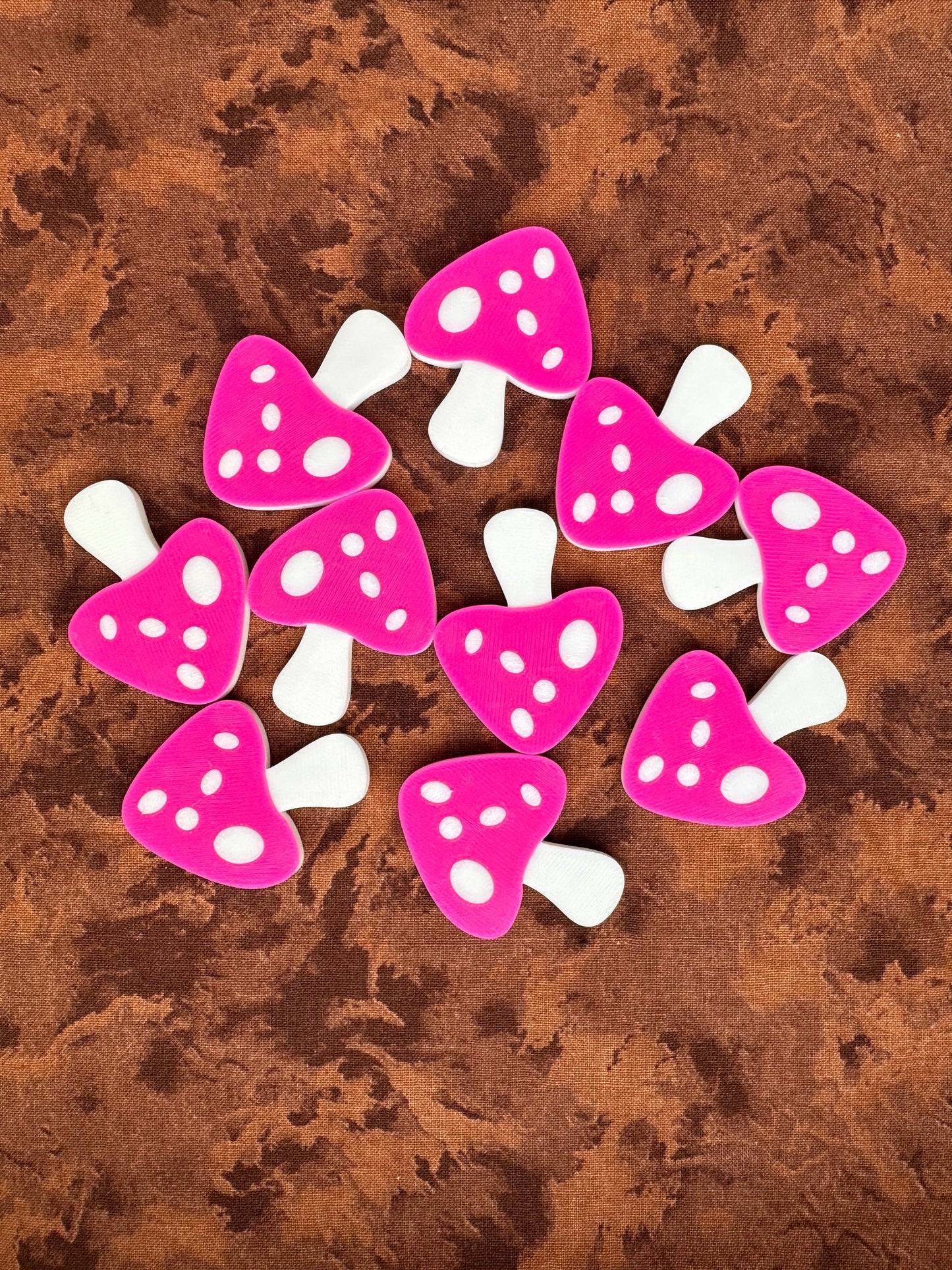 Toadstool Counting Tokens Set of 10