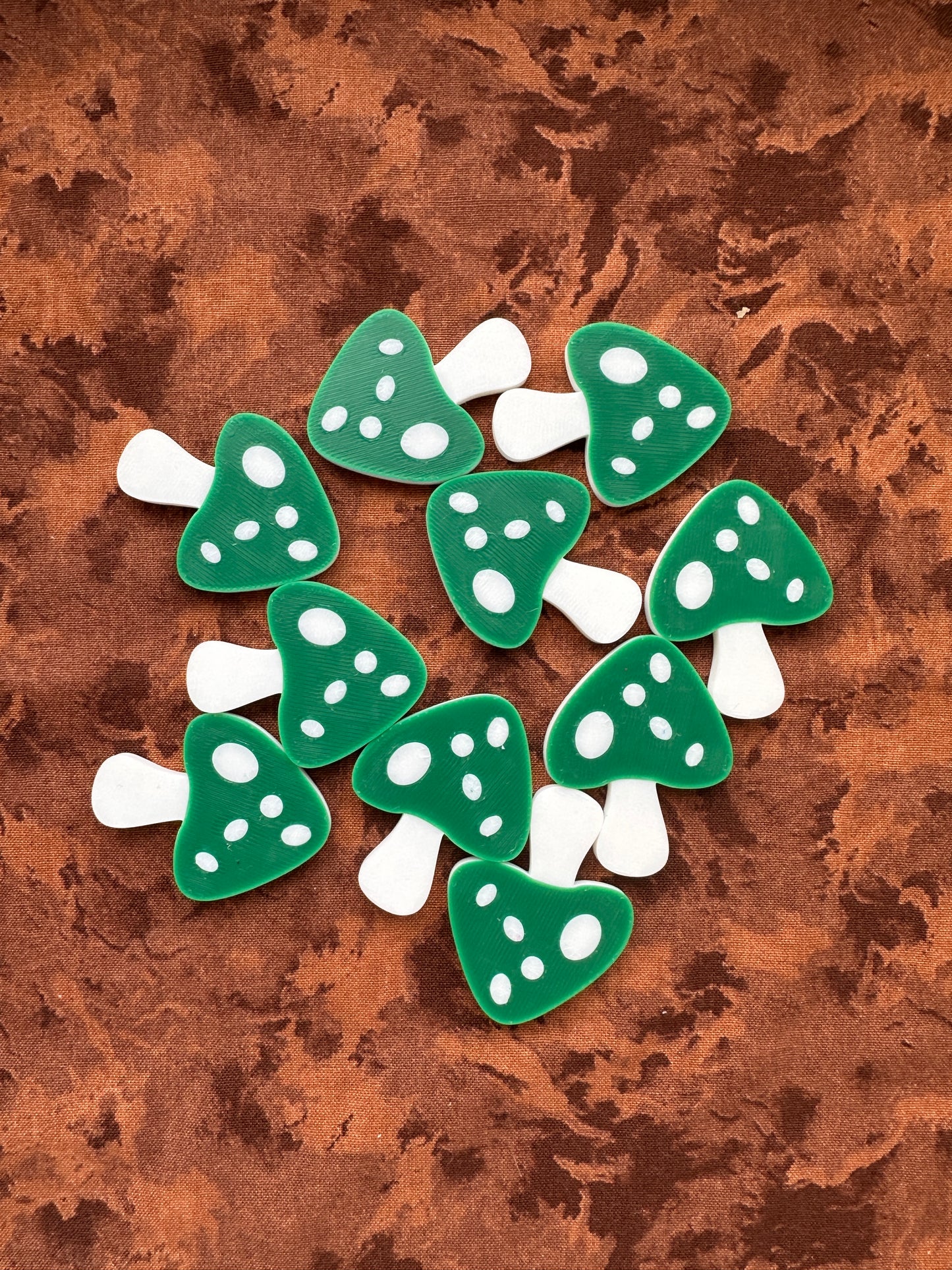Toadstool Counting Tokens Set of 10