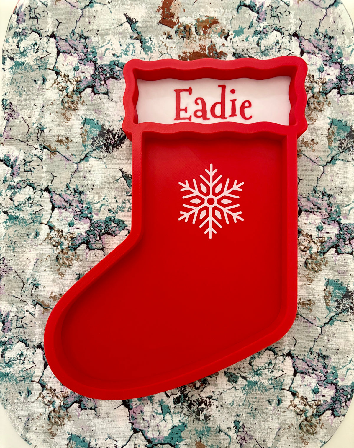 Personalised Stocking Sensory Tray Large