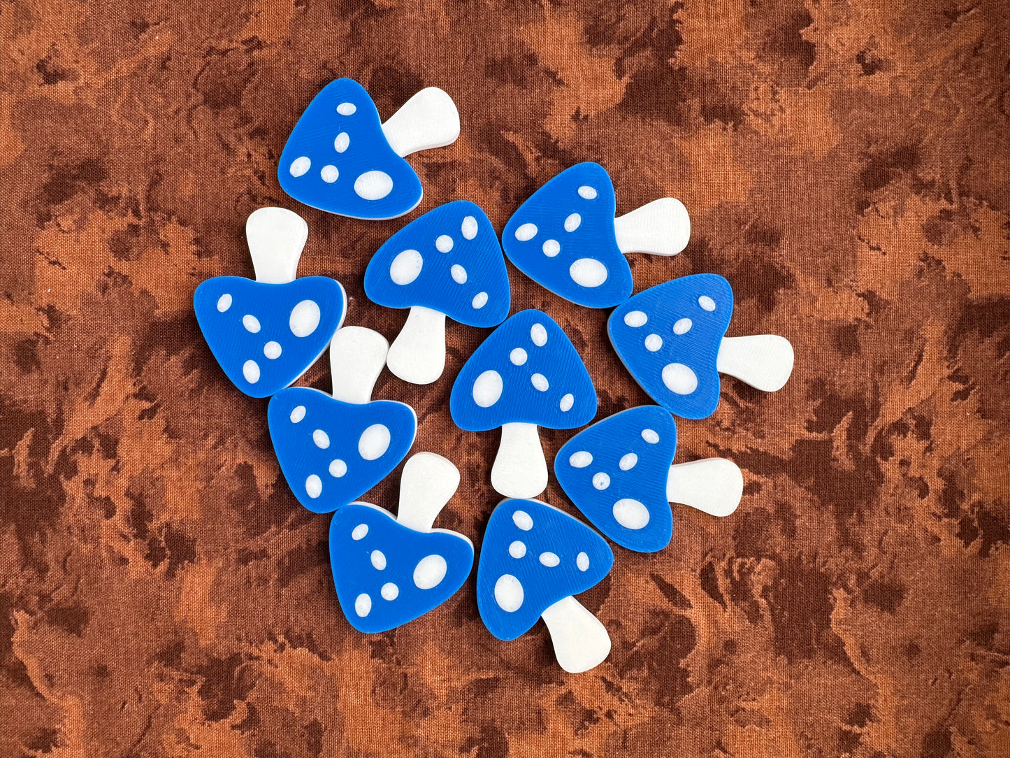 Toadstool Counting Tokens Set of 10