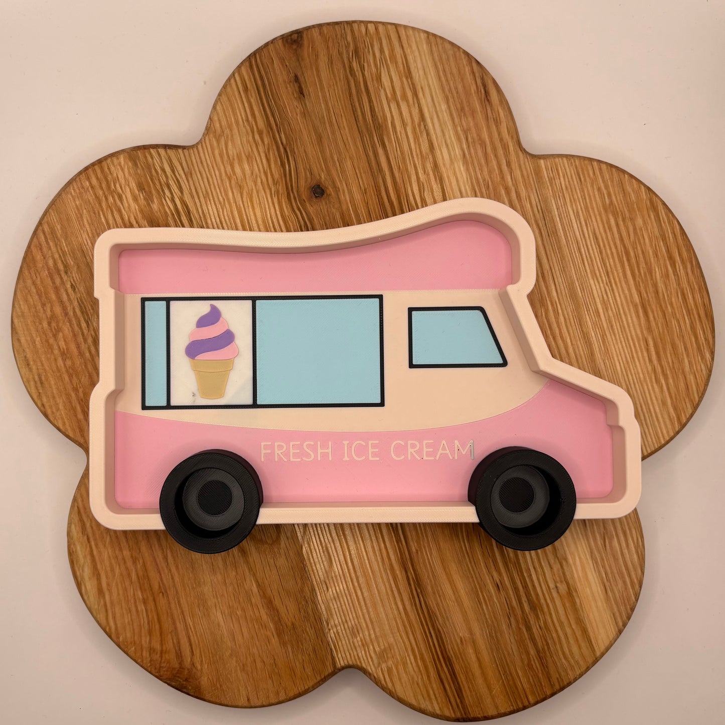 Ice Cream Van Sensory Play Tray