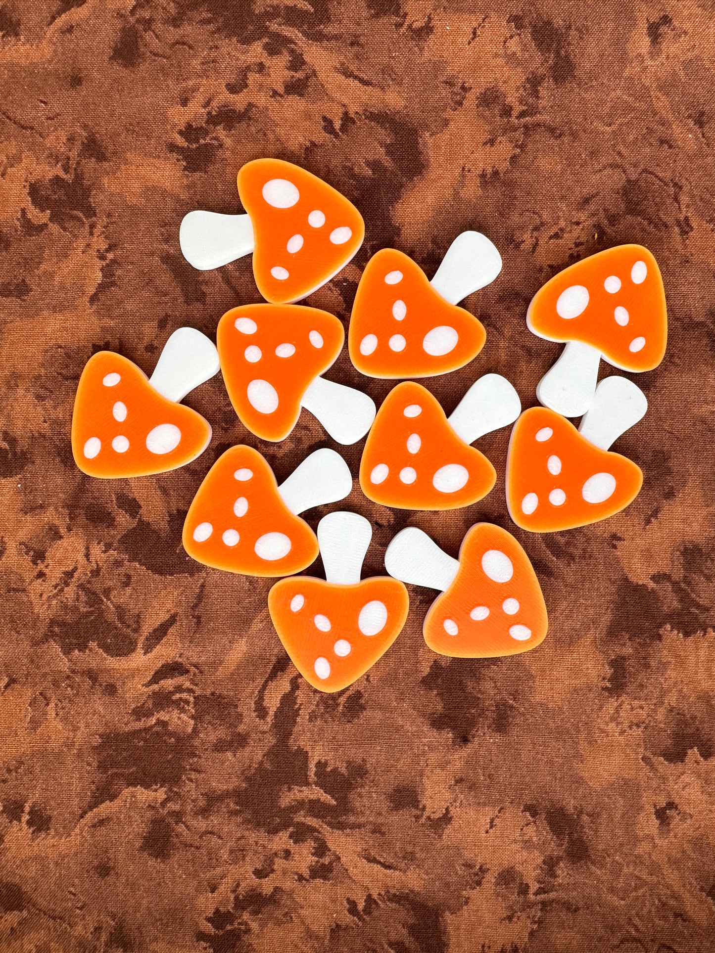 Toadstool Counting Tokens Set of 10