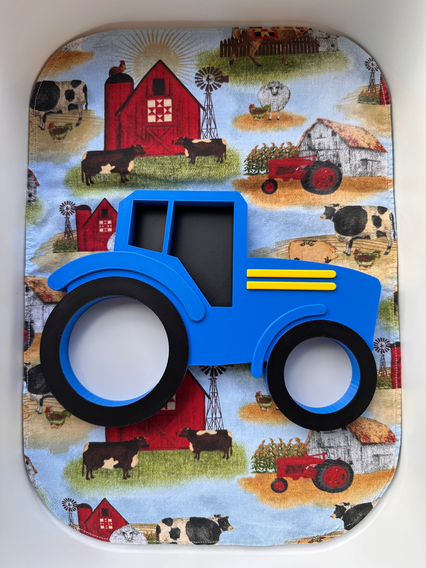 Tractor Sensory Tray Large