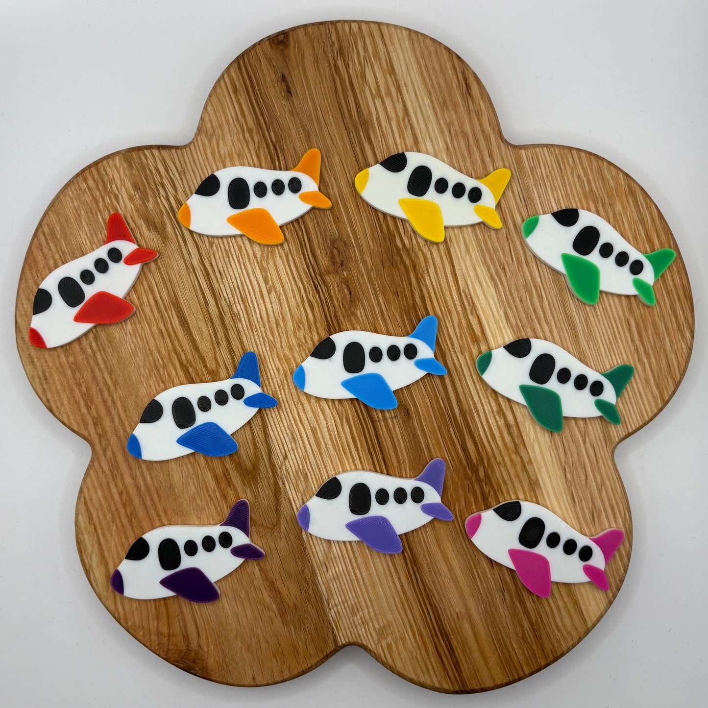 Aeroplane Counting Tokens