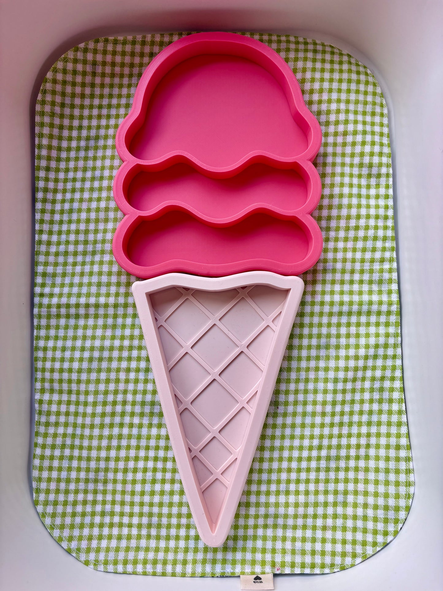 Ice Cream Sensory Tray Large