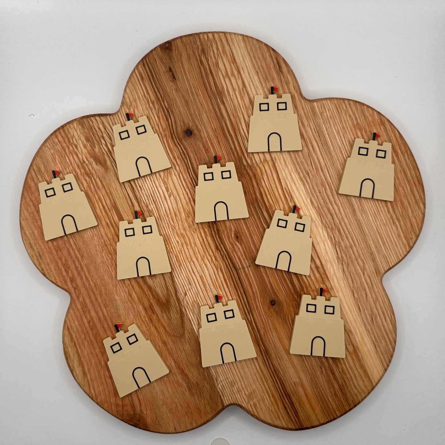 Sandcastle Couting Tokens