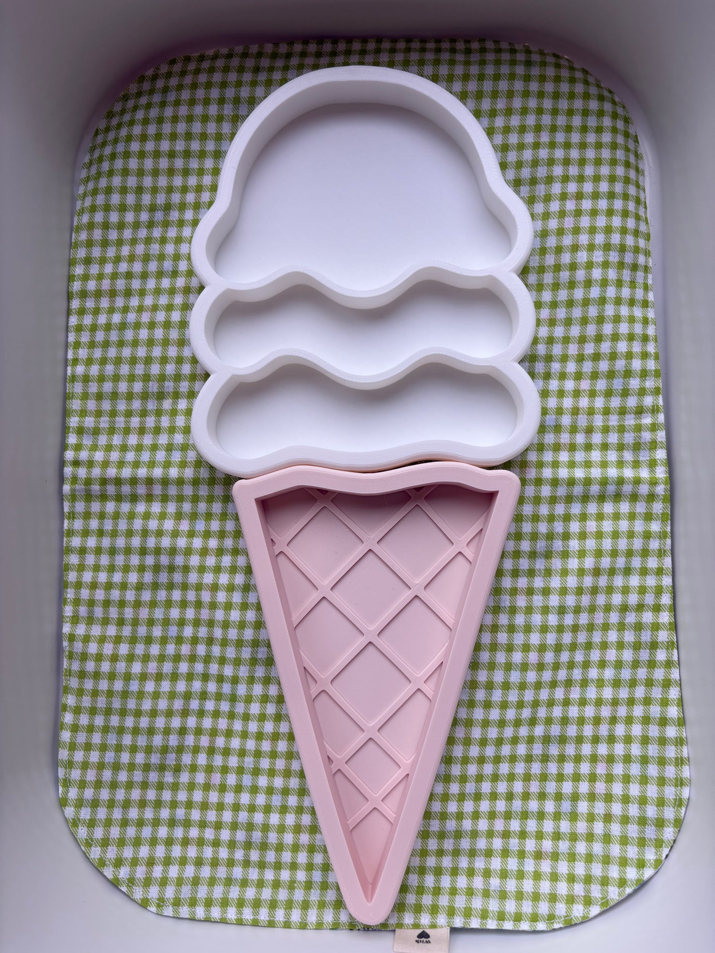 Ice Cream Sensory Tray Large