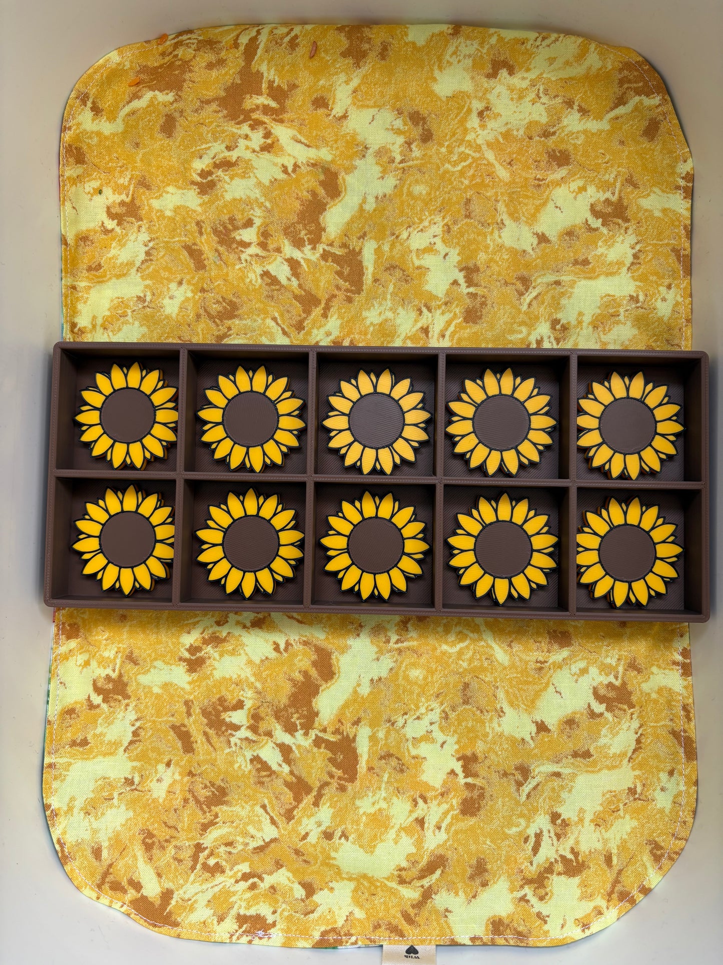 Sunflower Counting Tokens Set of 10