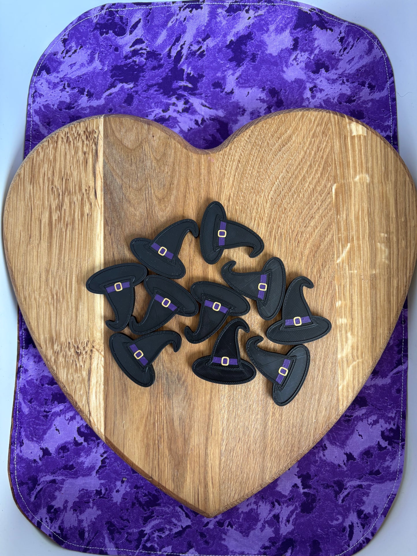 Witch Hat Counting Tokens Set of 10