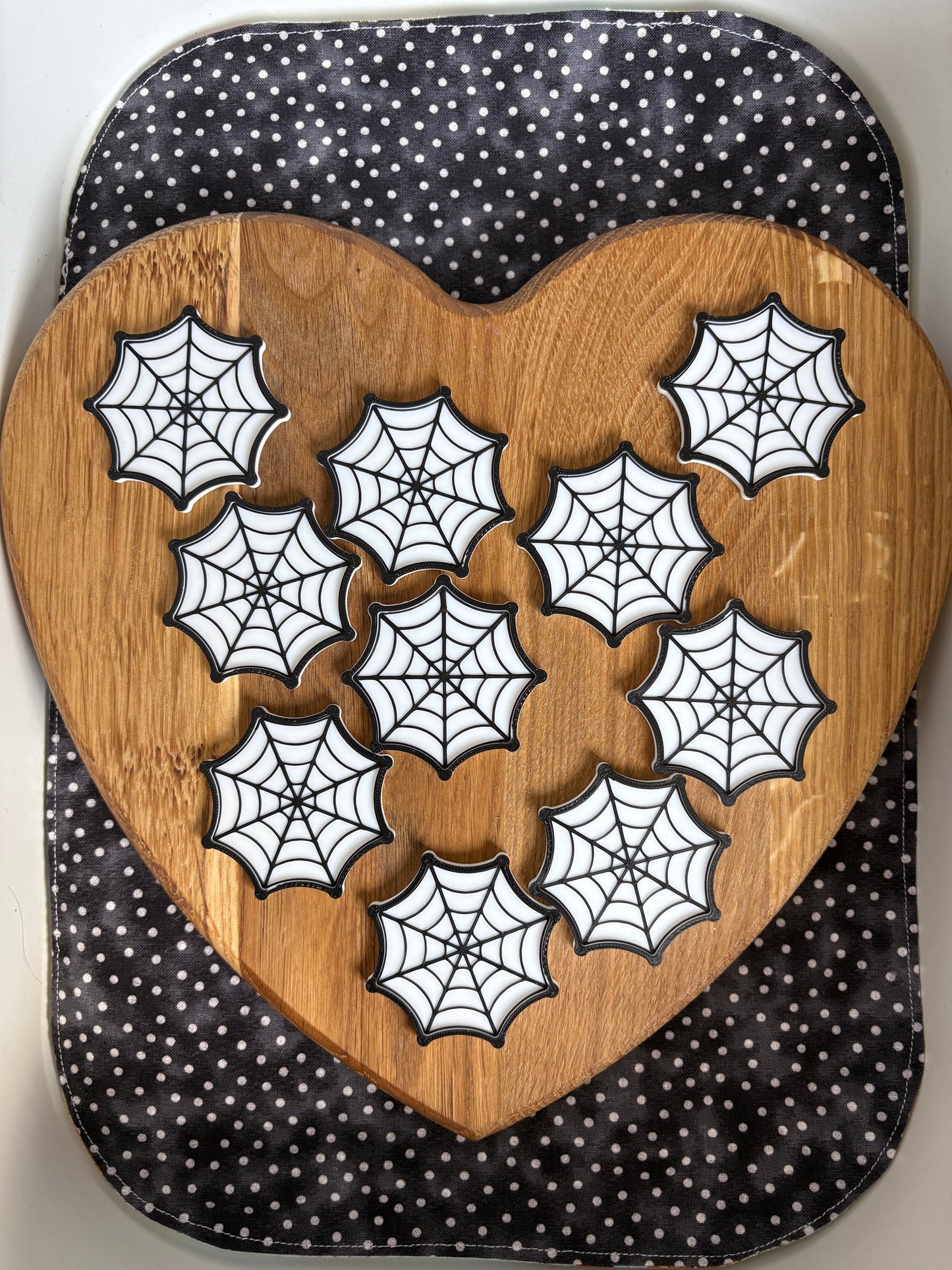 Spiderweb Counting Tokens Set of 10