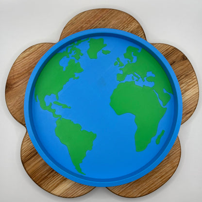 Earth & Moon Sensory Trays