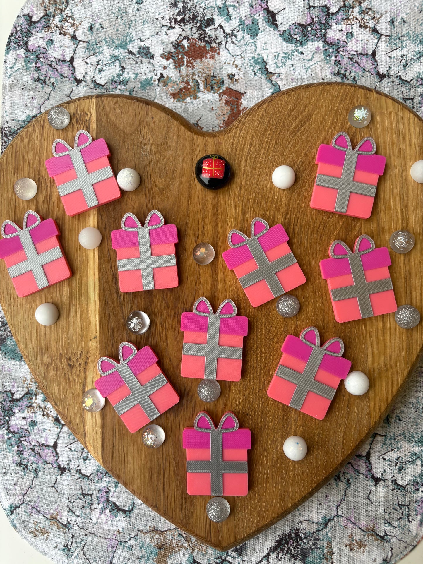 Present Counting Tokens Set of 10