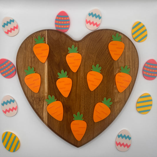 Carrot Counting Tokens