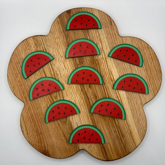 Watermelon Counting Tokens