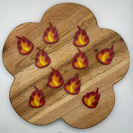 Flame Counting Tokens