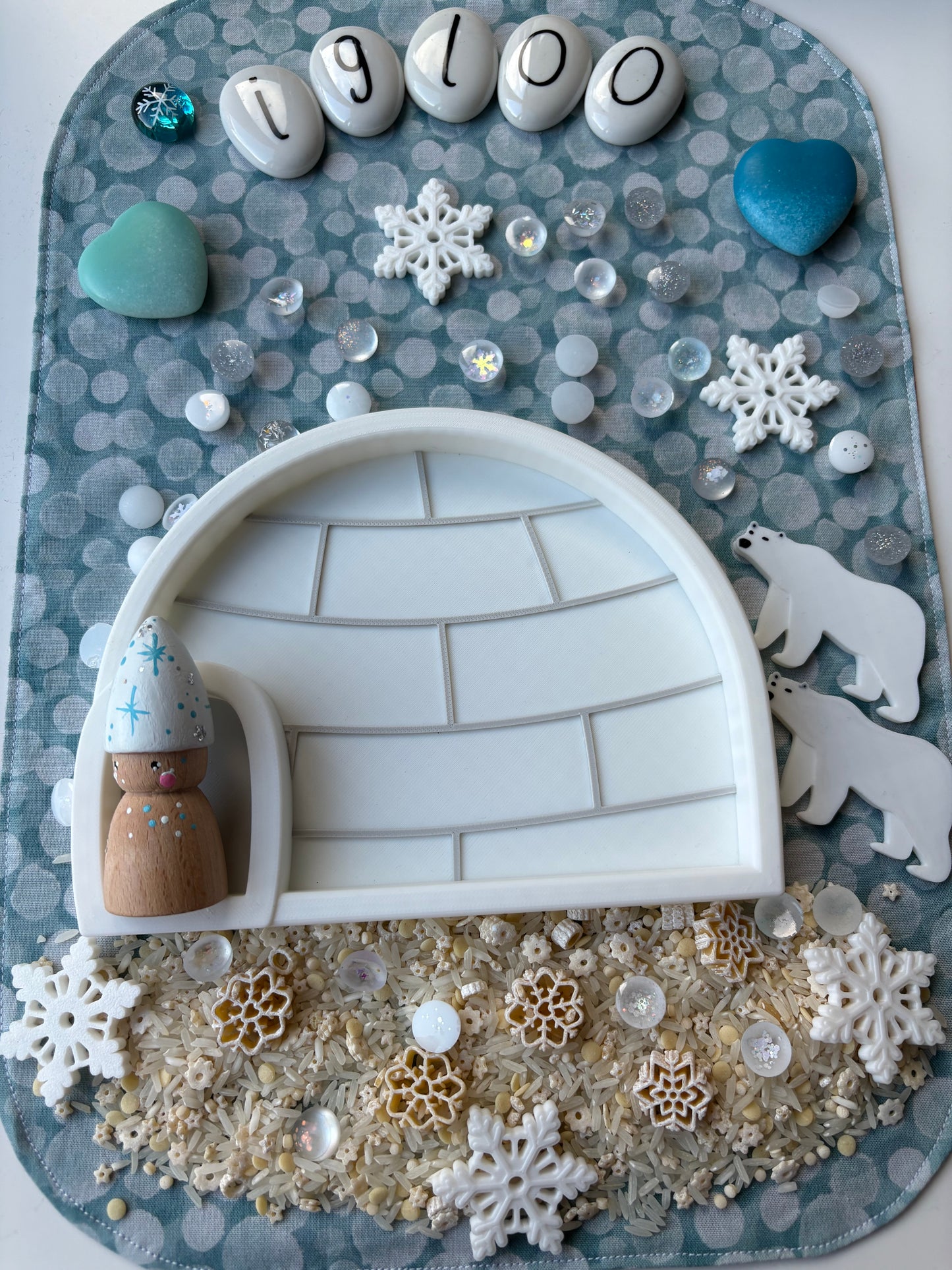 Igloo Sensory Tray