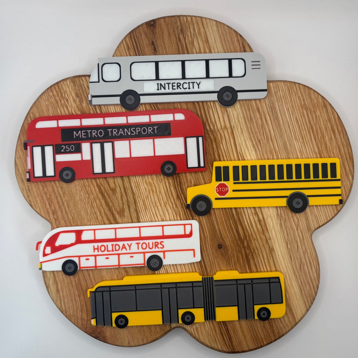 Bus Vehicles Play Set