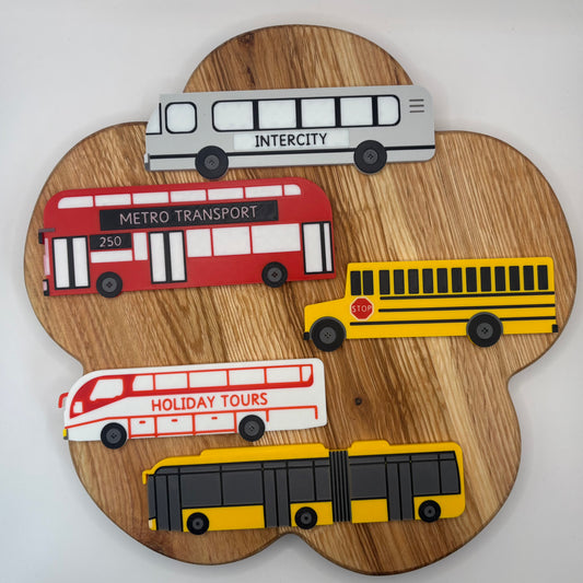 Bus Vehicles Play Set