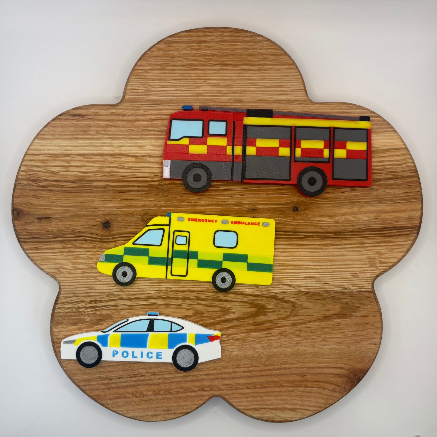 Emergency Vehicles Play Set