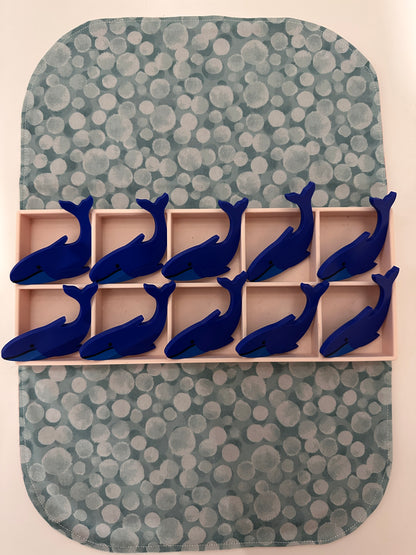 Sea Animals Counting Tokens