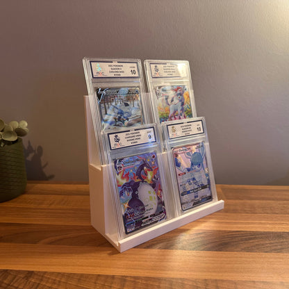 Pokemon Graded Card Display Stands Displays Up To 9 ACE PSA Graded Cards