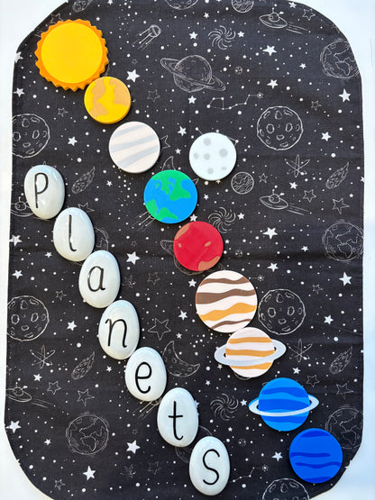 Solar System Counting Tokens Set of 10