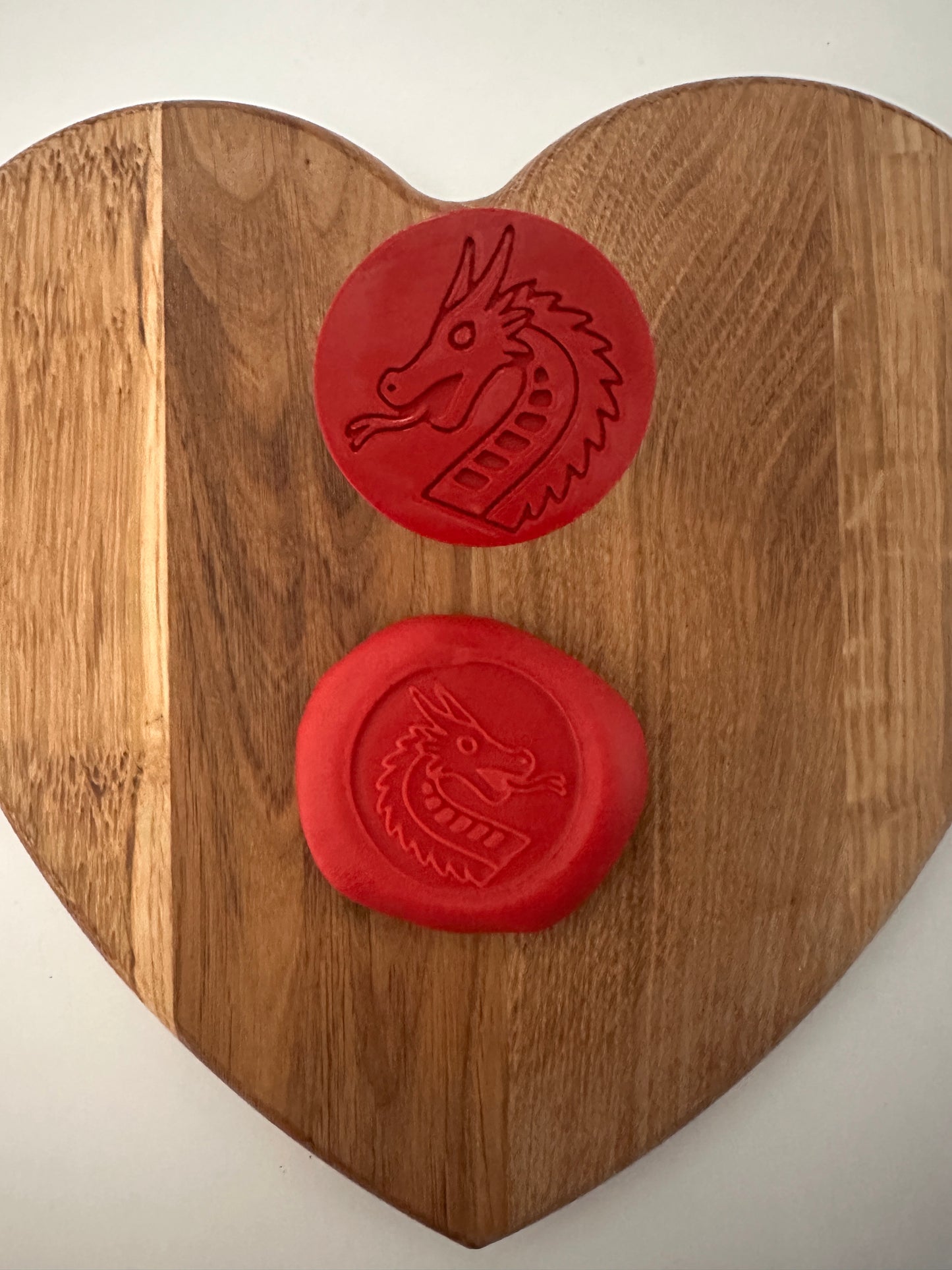 Lunar New Year Dragon Playdough Stamp