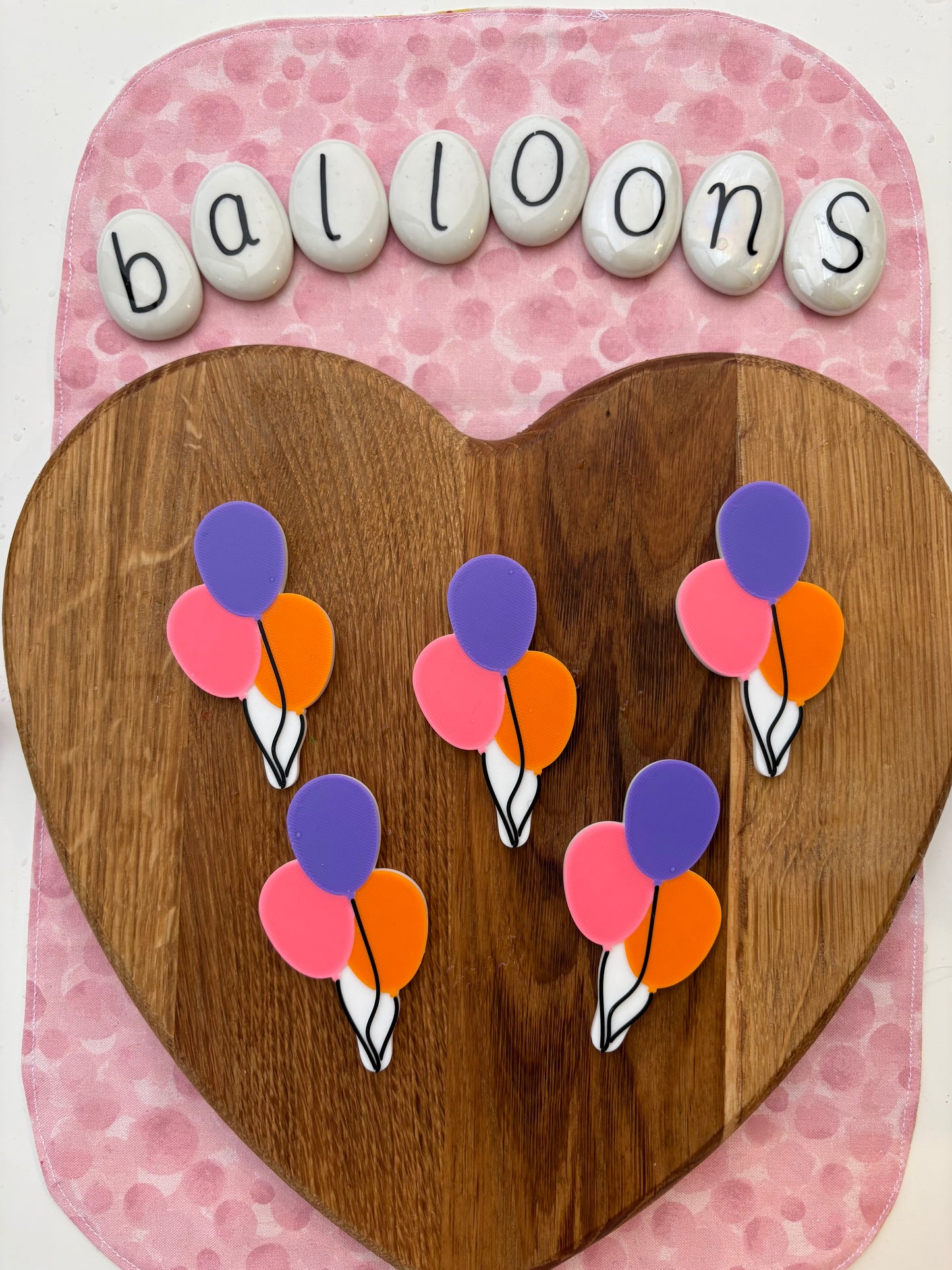 Balloon Play Tokens Set of 5