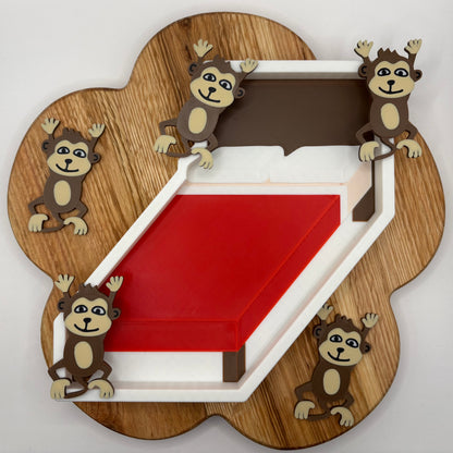 5 Little Monkeys Jumping on the Bed