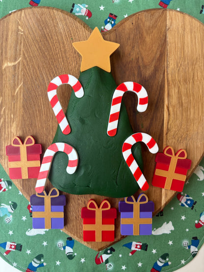 Christmas Tree Decorating Kit  -  Counting Tokens ONLY