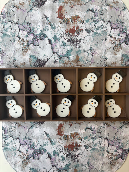 Snowman Counting Tokens Set of 10