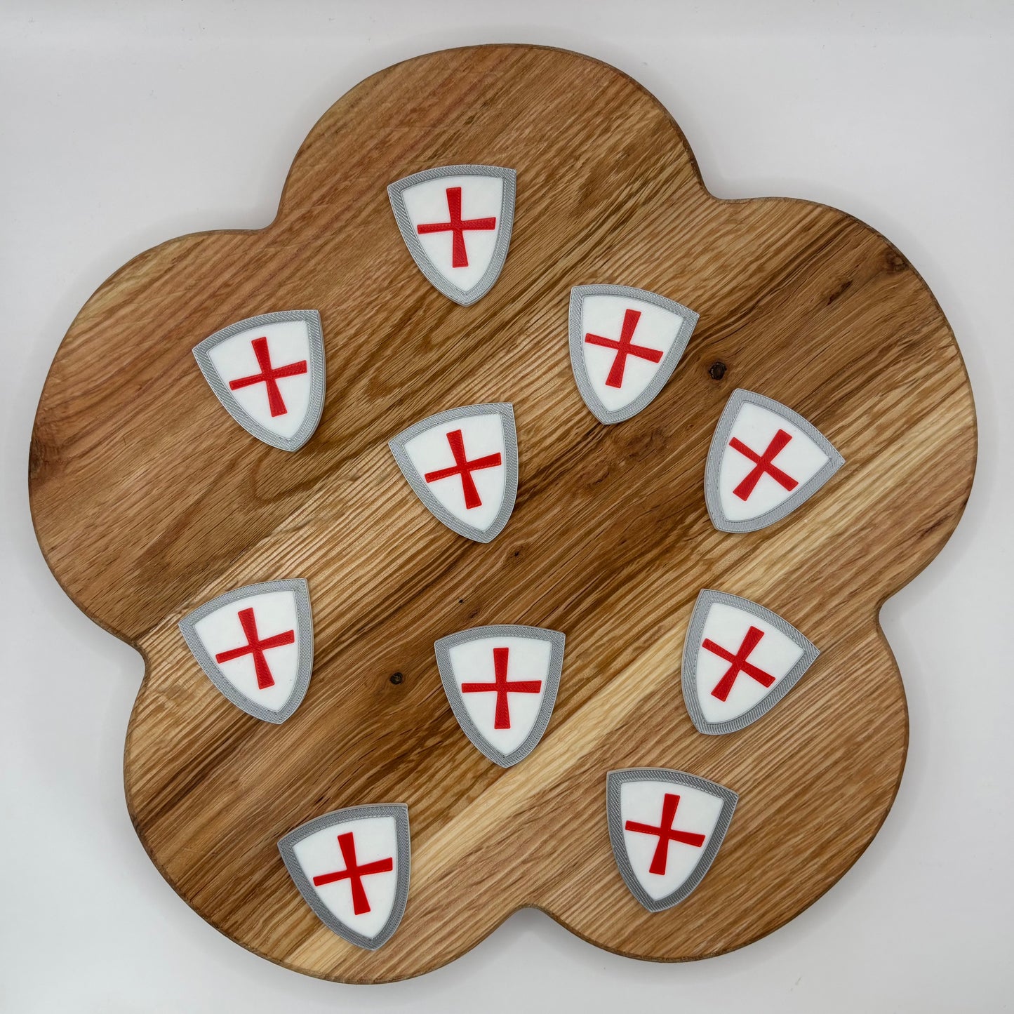 St. George’s Day Shield Play Tokens