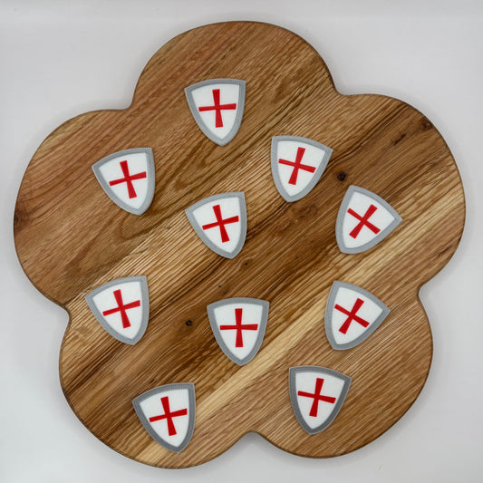 St. George’s Day Shield Play Tokens