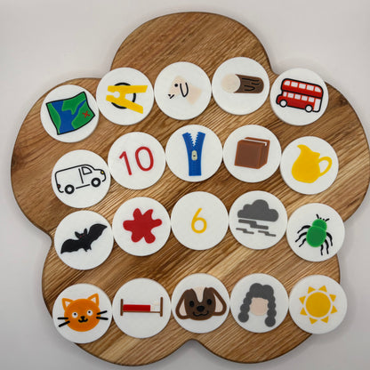 Alphabet & CVC Word Tokens
