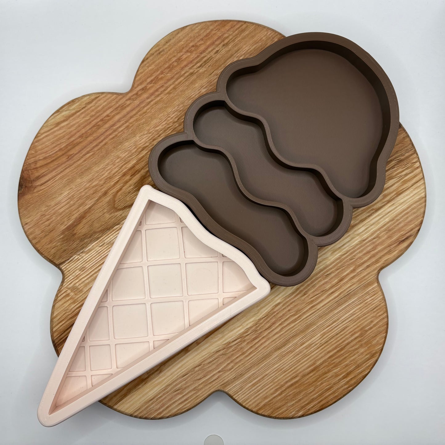 Ice Cream Sensory Tray Large
