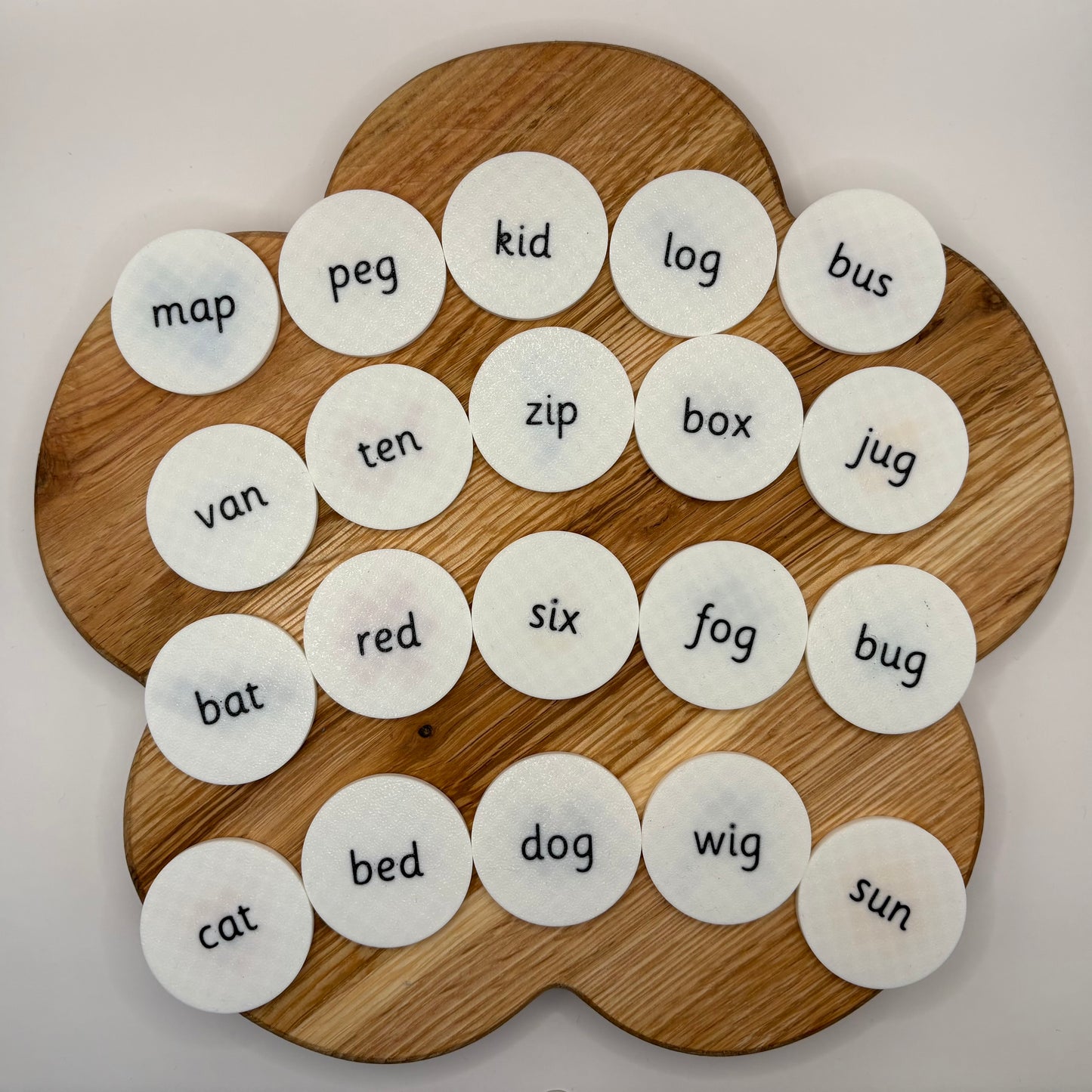 Alphabet & CVC Word Tokens