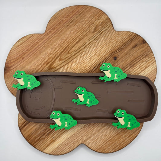5 Little Speckled Frogs Play Set