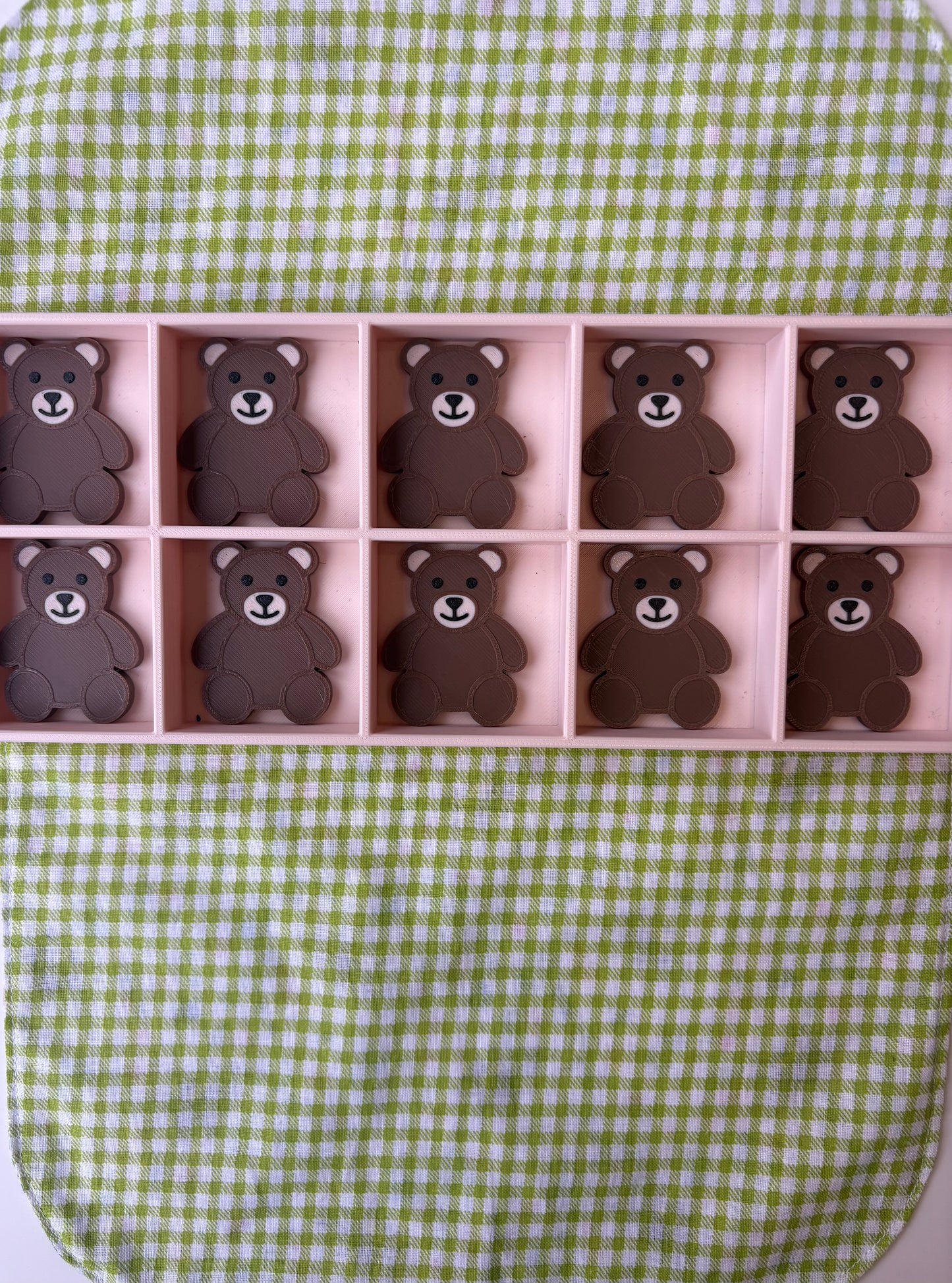 Teddy Bear Counting Tokens Set of 10