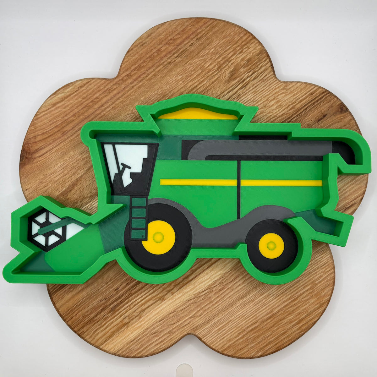 Combine Harvester Sensory Play Tray