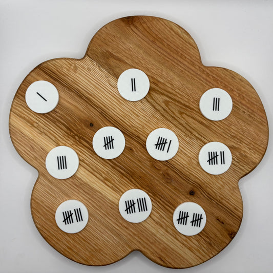 Subitising Tally Tokens