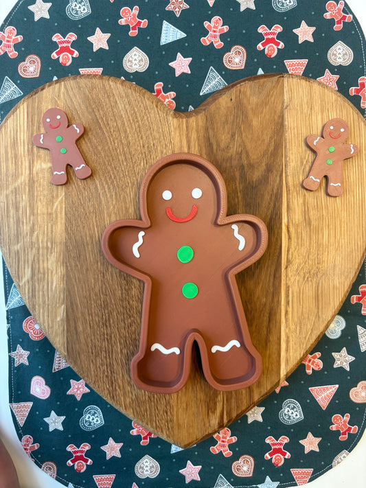 Gingerbread Man Sensory Tray Small