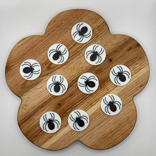 Spider Counting Tokens Set of 10