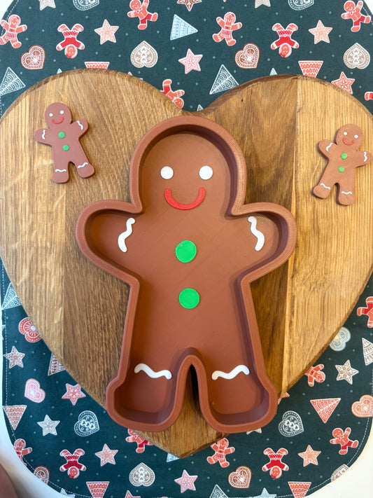 Gingerbread Man Sensory Tray Large