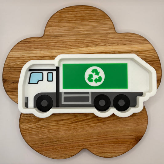 Recycle Bin Lorry Sensory Tray